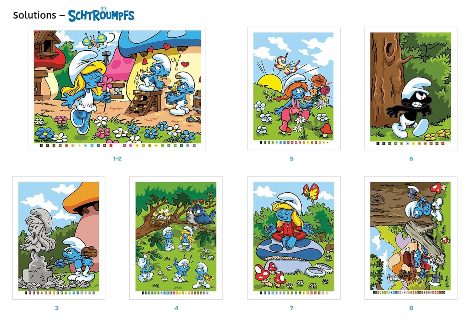 Schtroumpfs (smurfs)