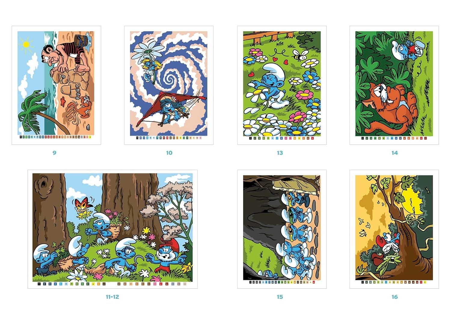 Schtroumpfs (smurfs)