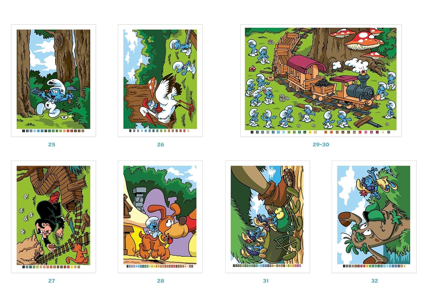 Schtroumpfs (smurfs)