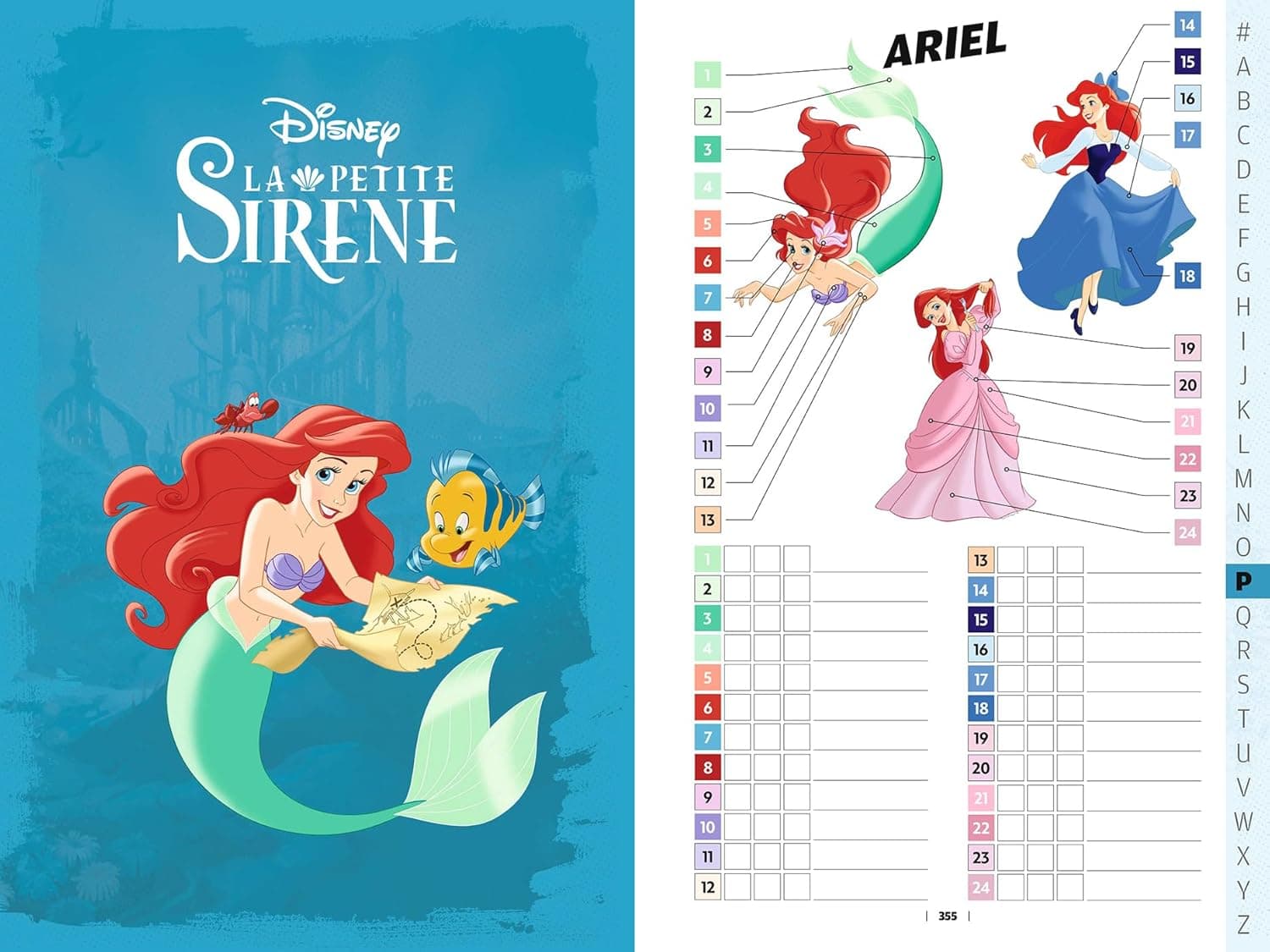 Guide des Couleurs des Personnages (Disney Characters Color Guide)