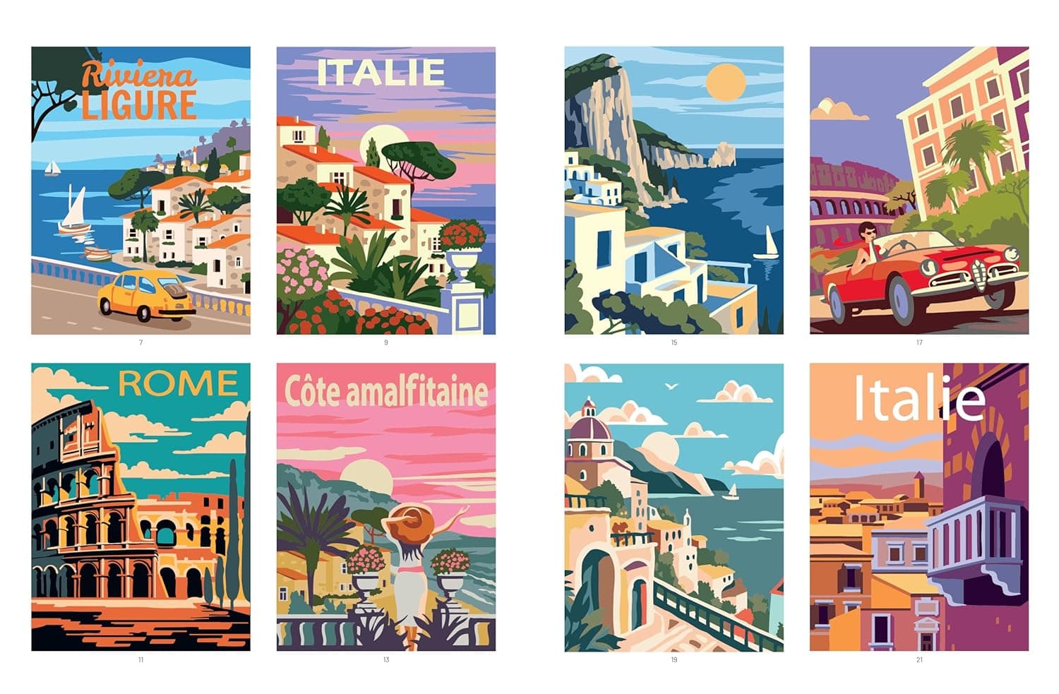 Dolce Vita - 40 Mystery Colorings!