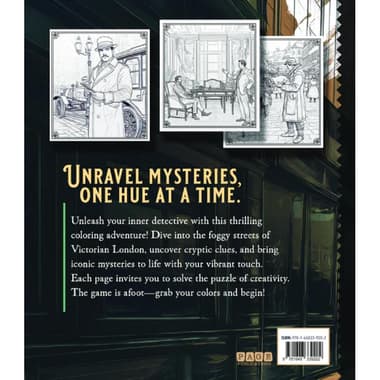 sherlock holmes coloring book