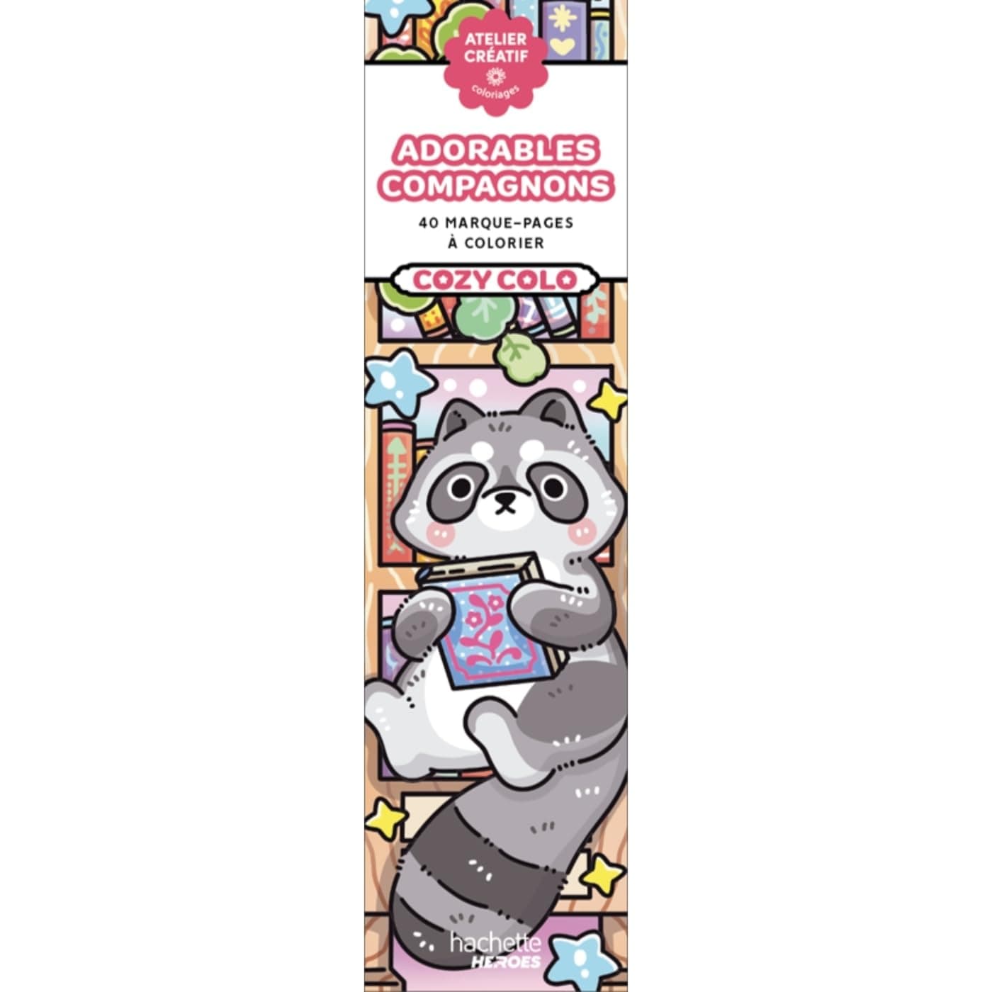 Bookmarks – Adorable Companions: 40 Cozy Coloring Bookmarks