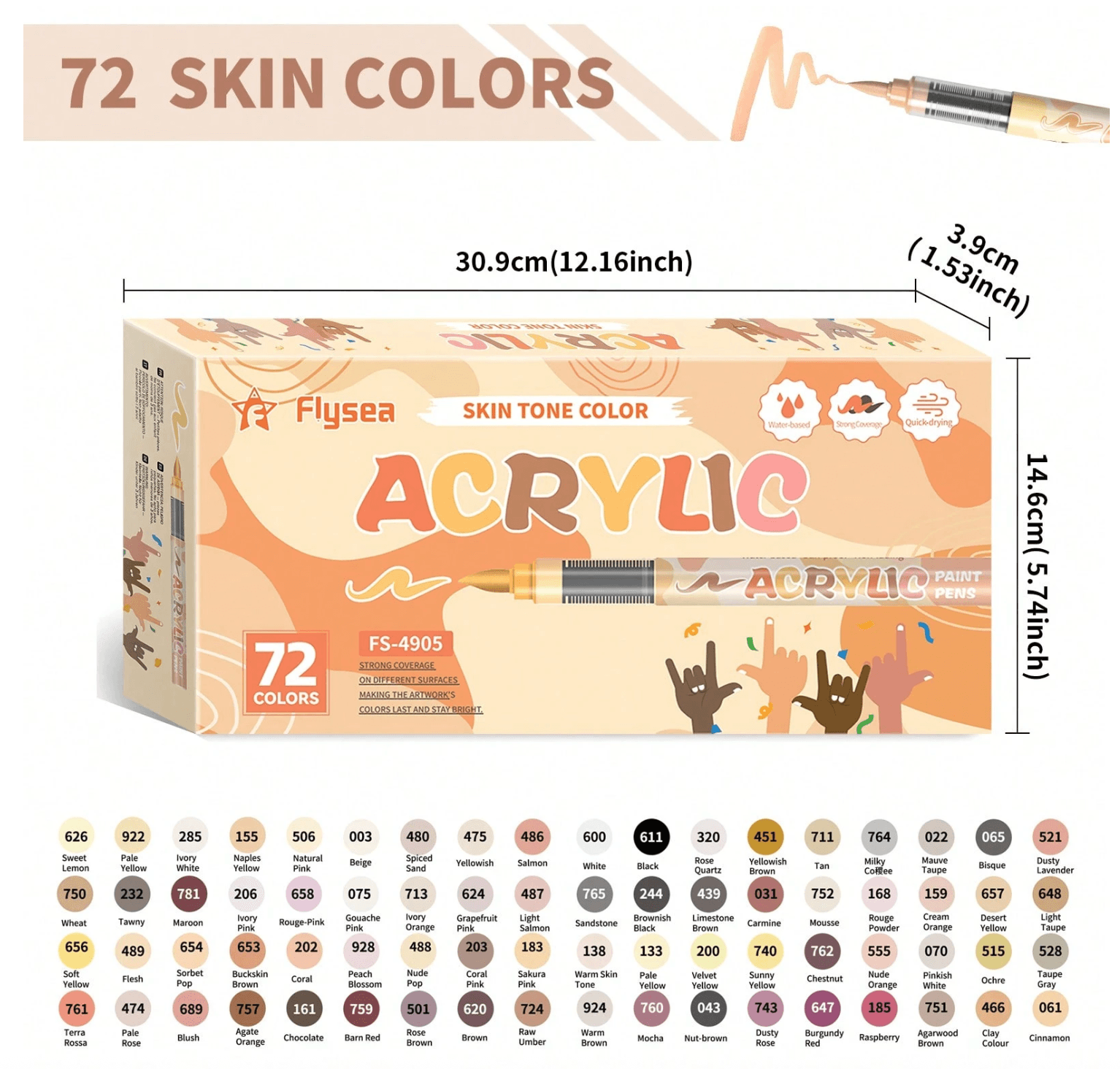 Skin 72 colors from flysea