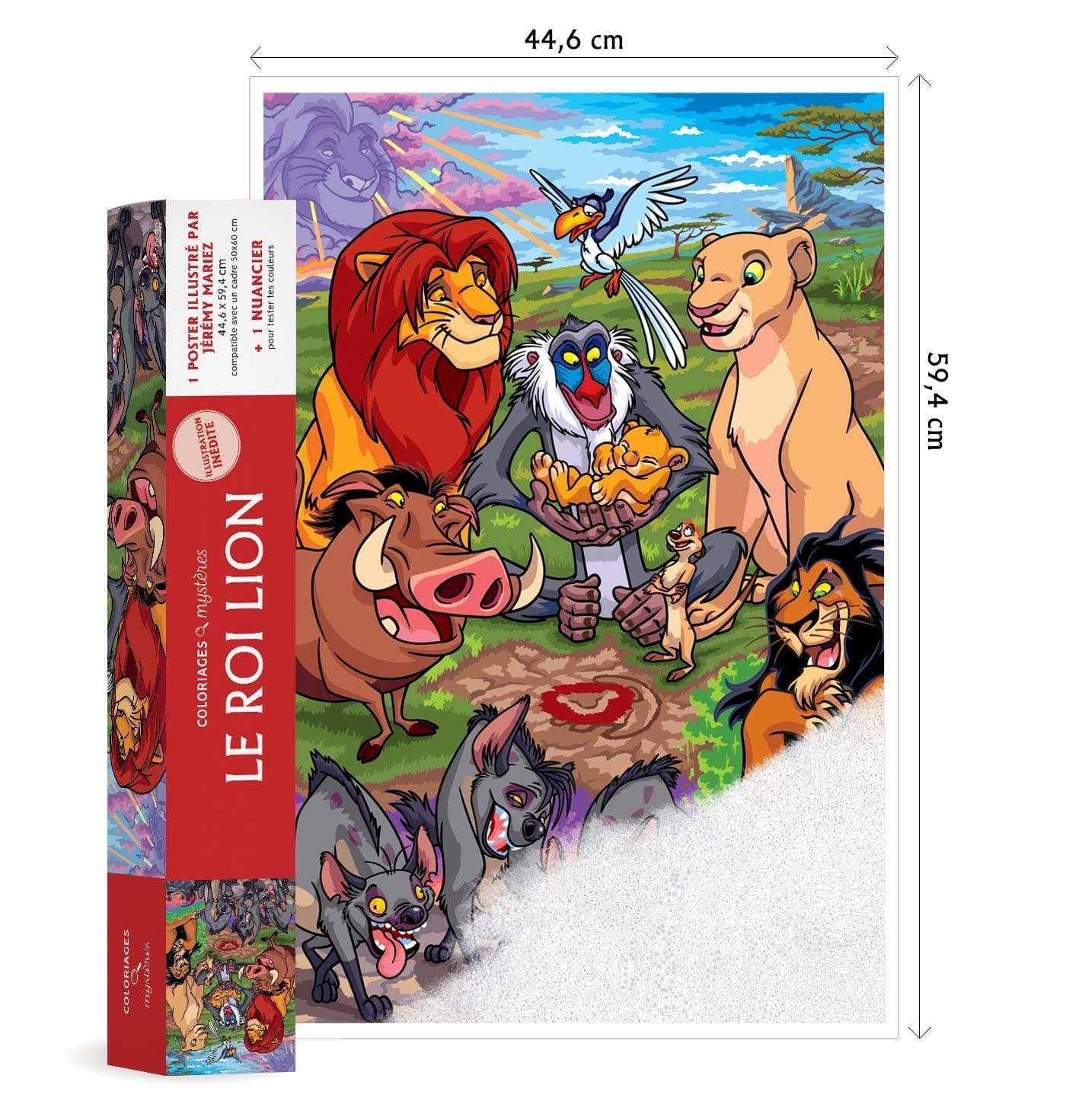 Poster- Disney Le Roi Lion (Lion king)