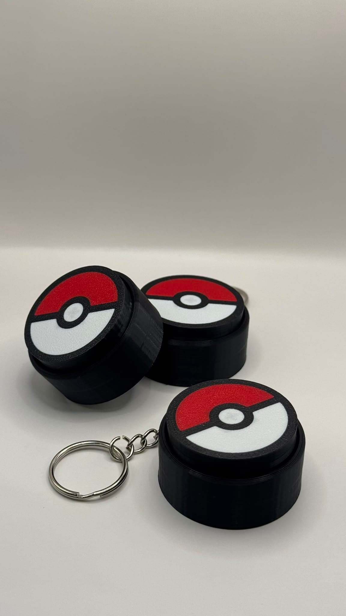 Pokemon fidget clicker keychain