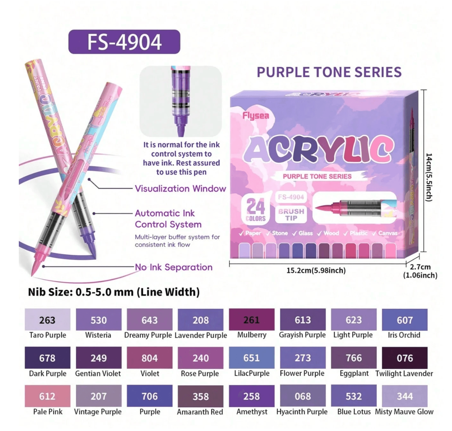 Flysea Tone Set (24 colors)