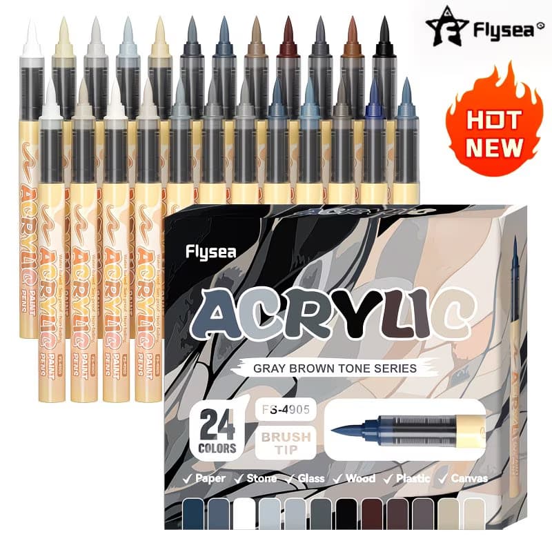 Flysea grey tones (24 colors)