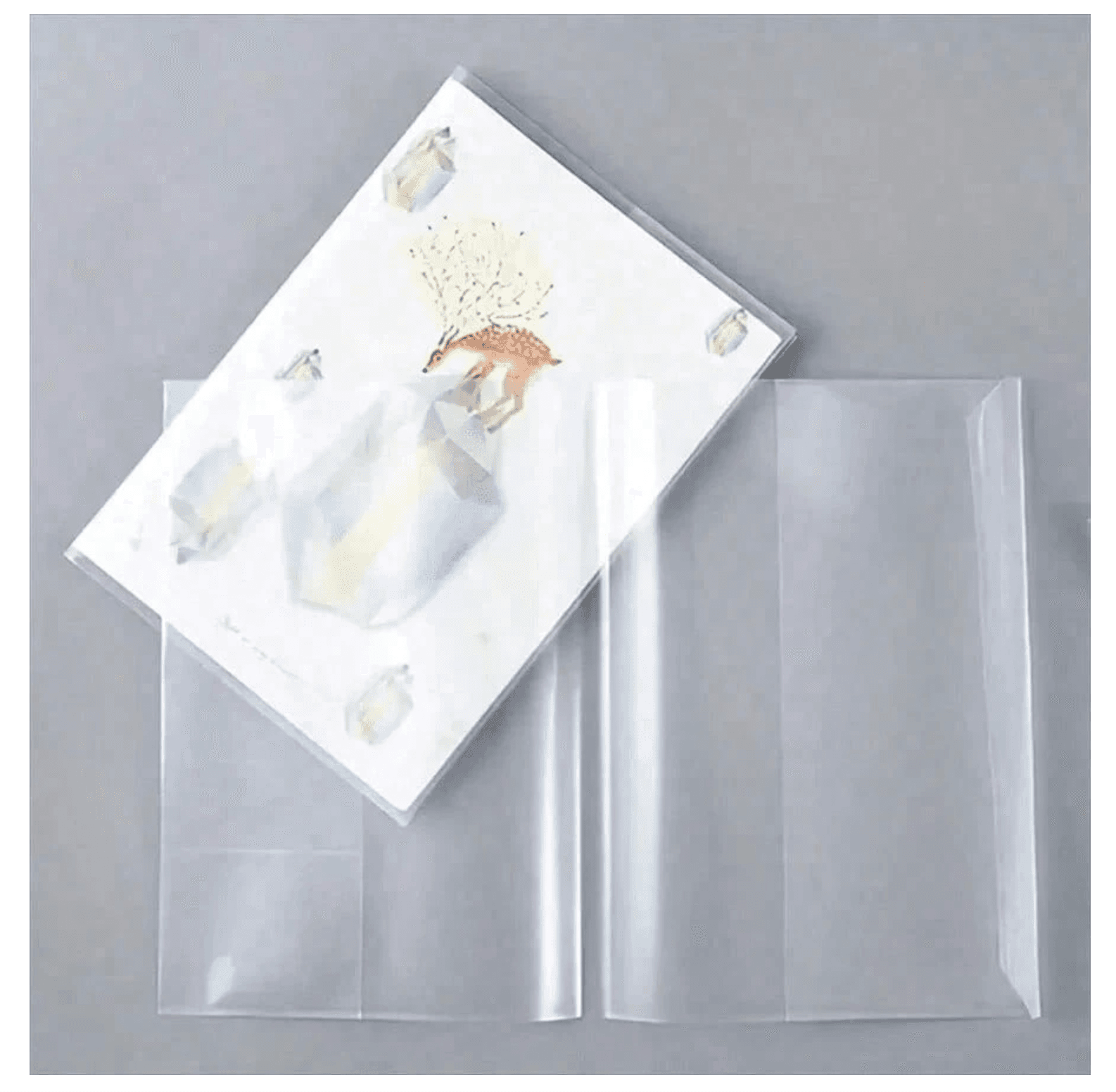 Plastic book cover A4 size (1 pcs)