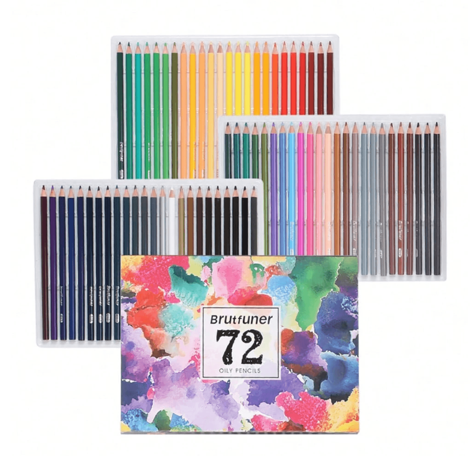 Brutfuner Oily colored pencils (72 colors)