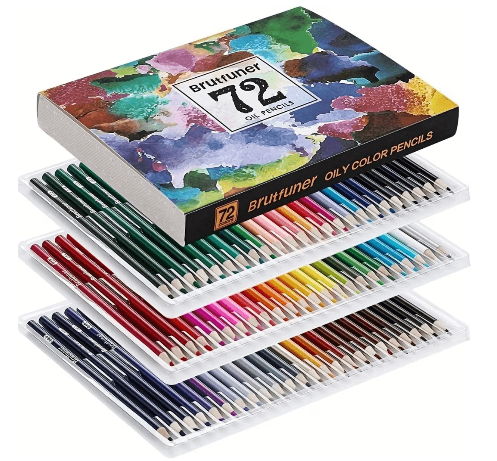 Brutfuner Oily colored pencils (72 colors)