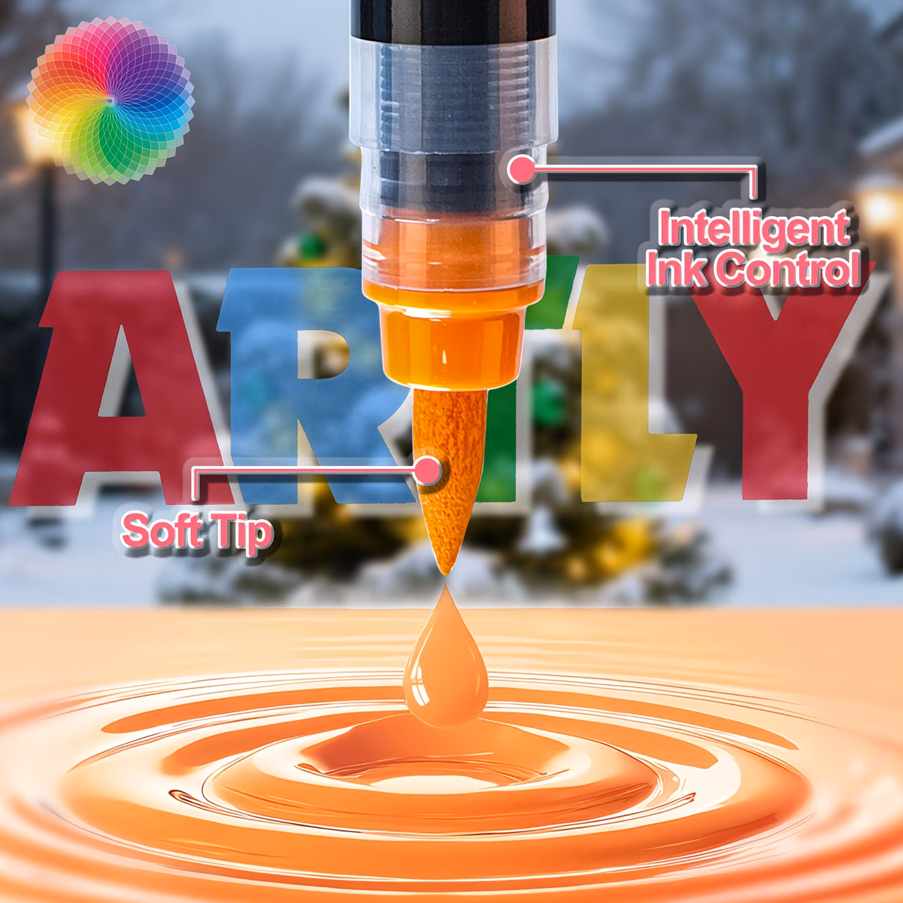 Saspoo 320 acrylic markers