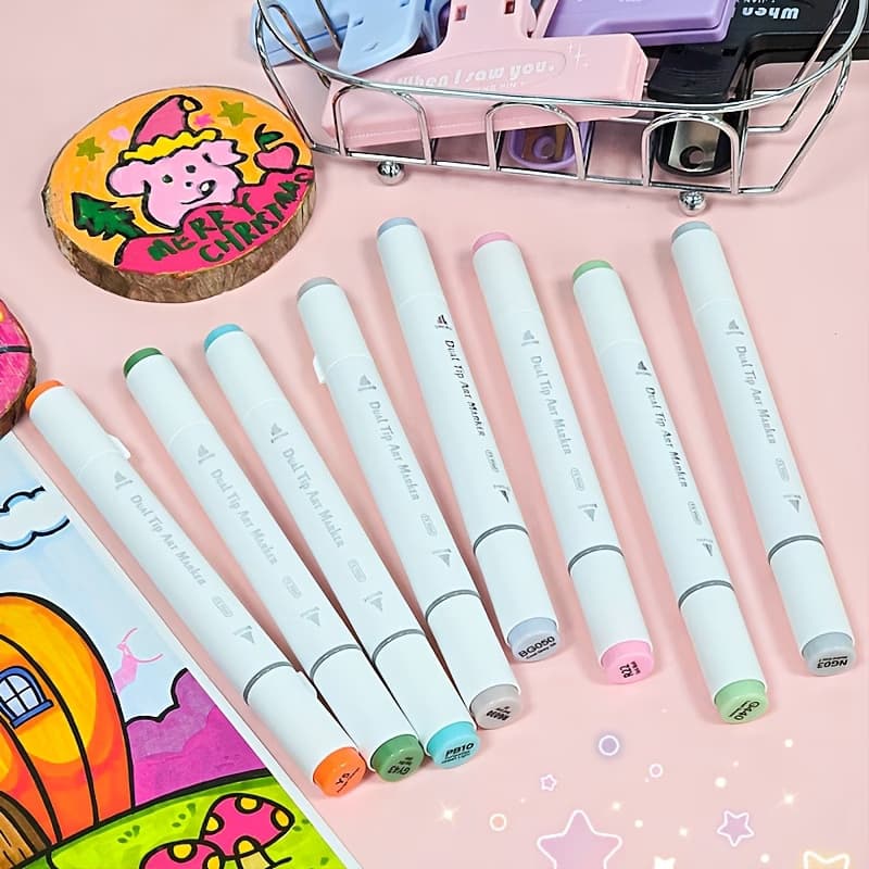 Fox feel alcohol markers (120 colors)