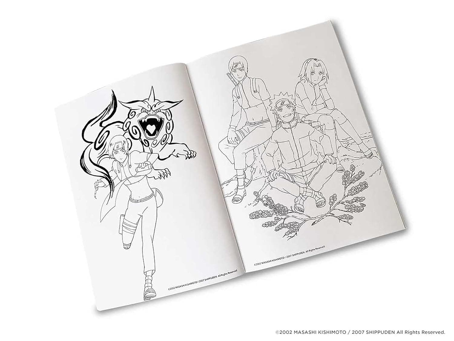 NARUTO SHIPPUDEN: The Official Coloring Book
