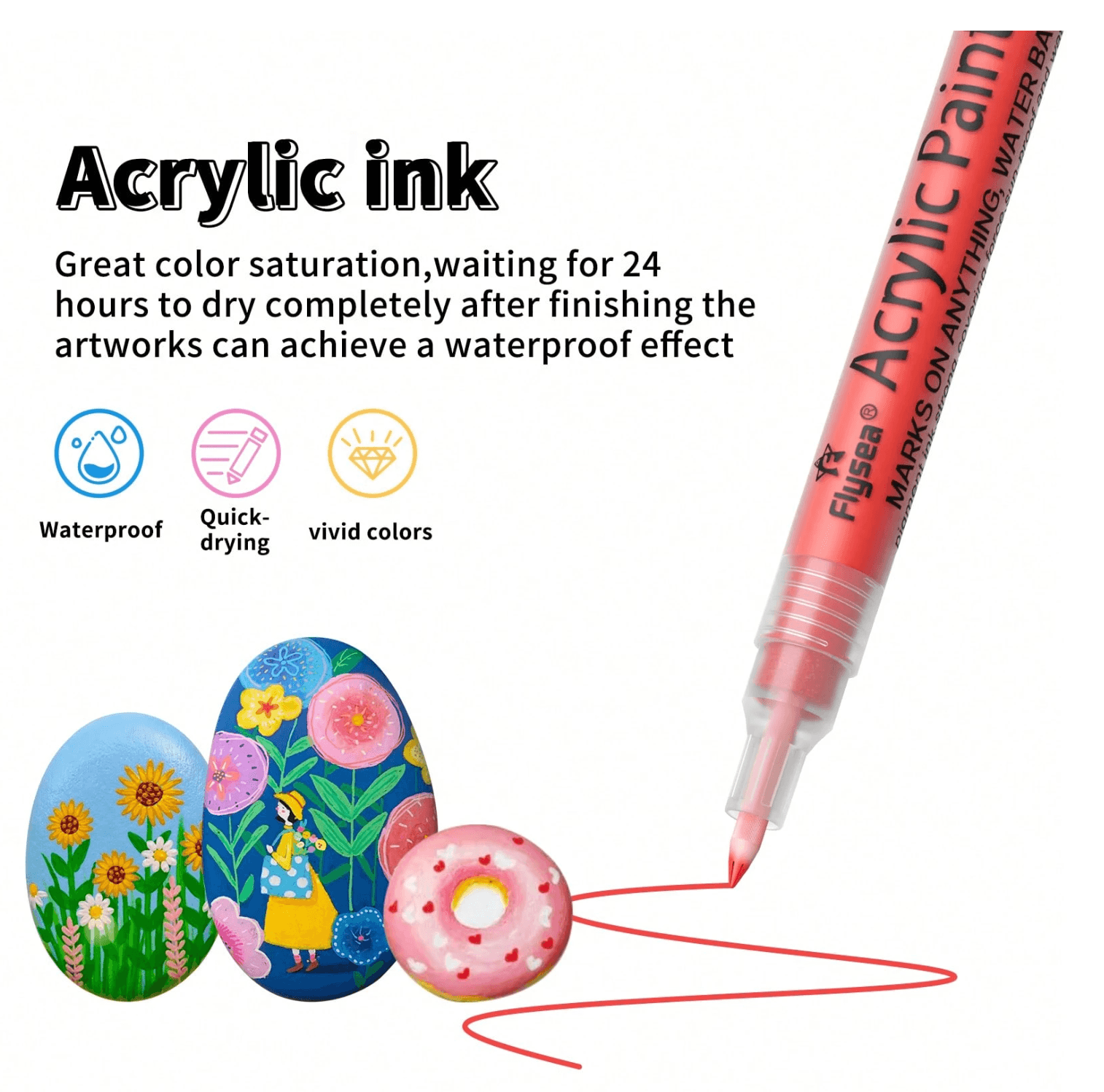 Flysea fine tip (28 colors)