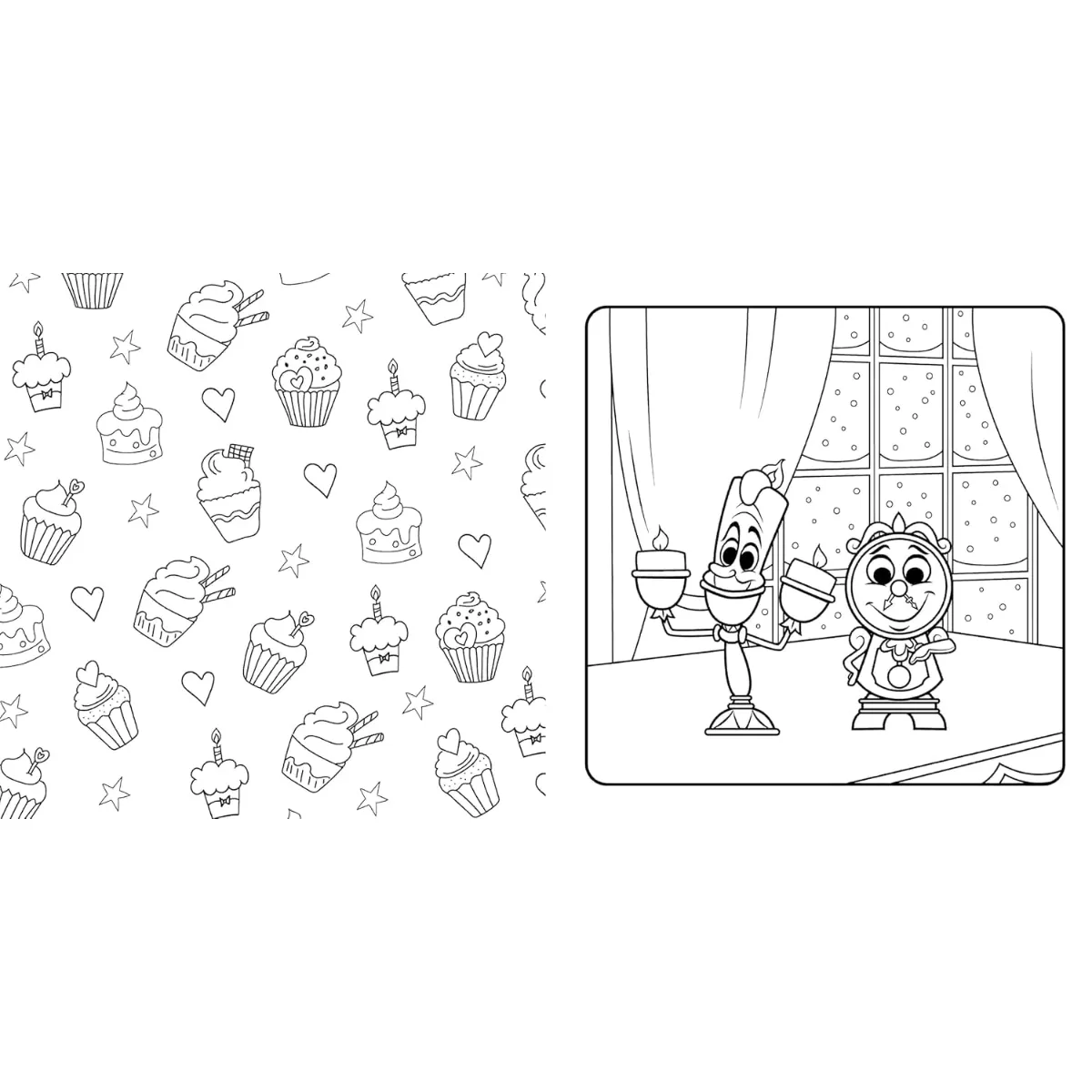 Disney cozy coloring (best friends)
