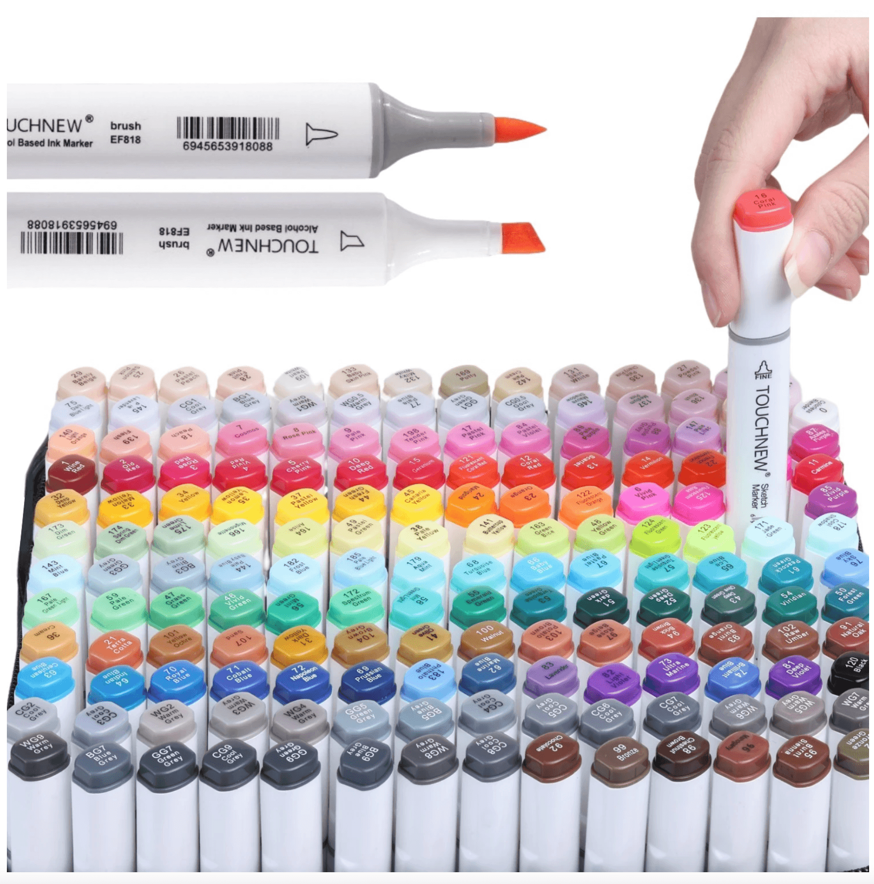 Touchnew Alcohol markers 60 colors