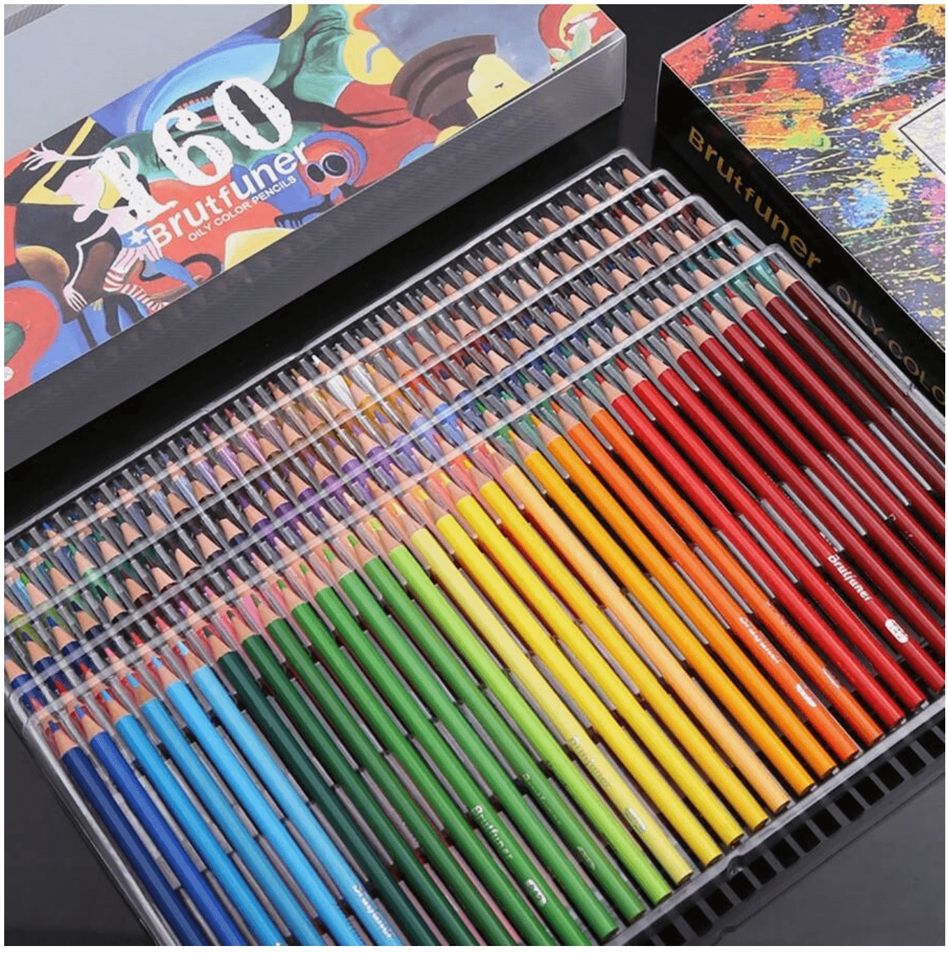 Brutfuner Oily colored pencils (160 colors)