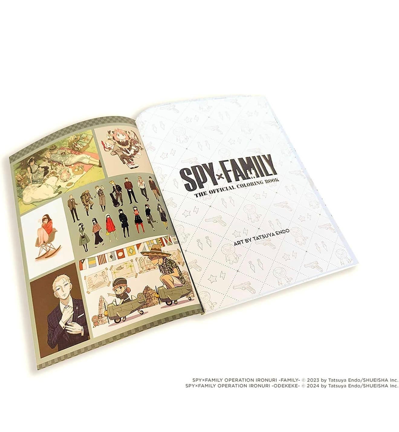 Spy X family Coloring book