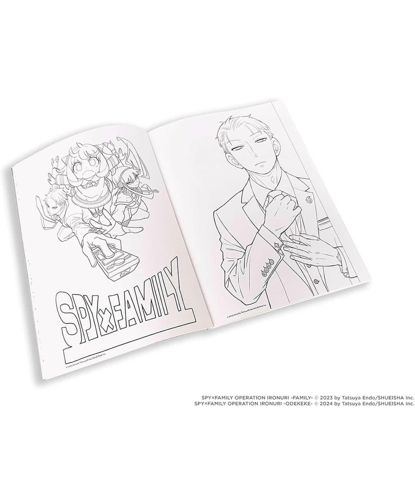 Spy X family Coloring book