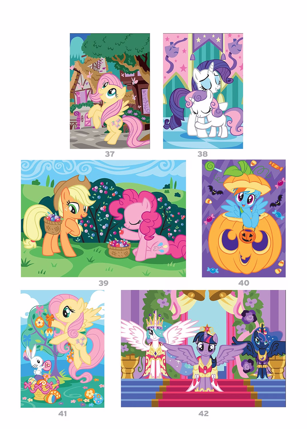 Coloriages Mystères - My Little Pony