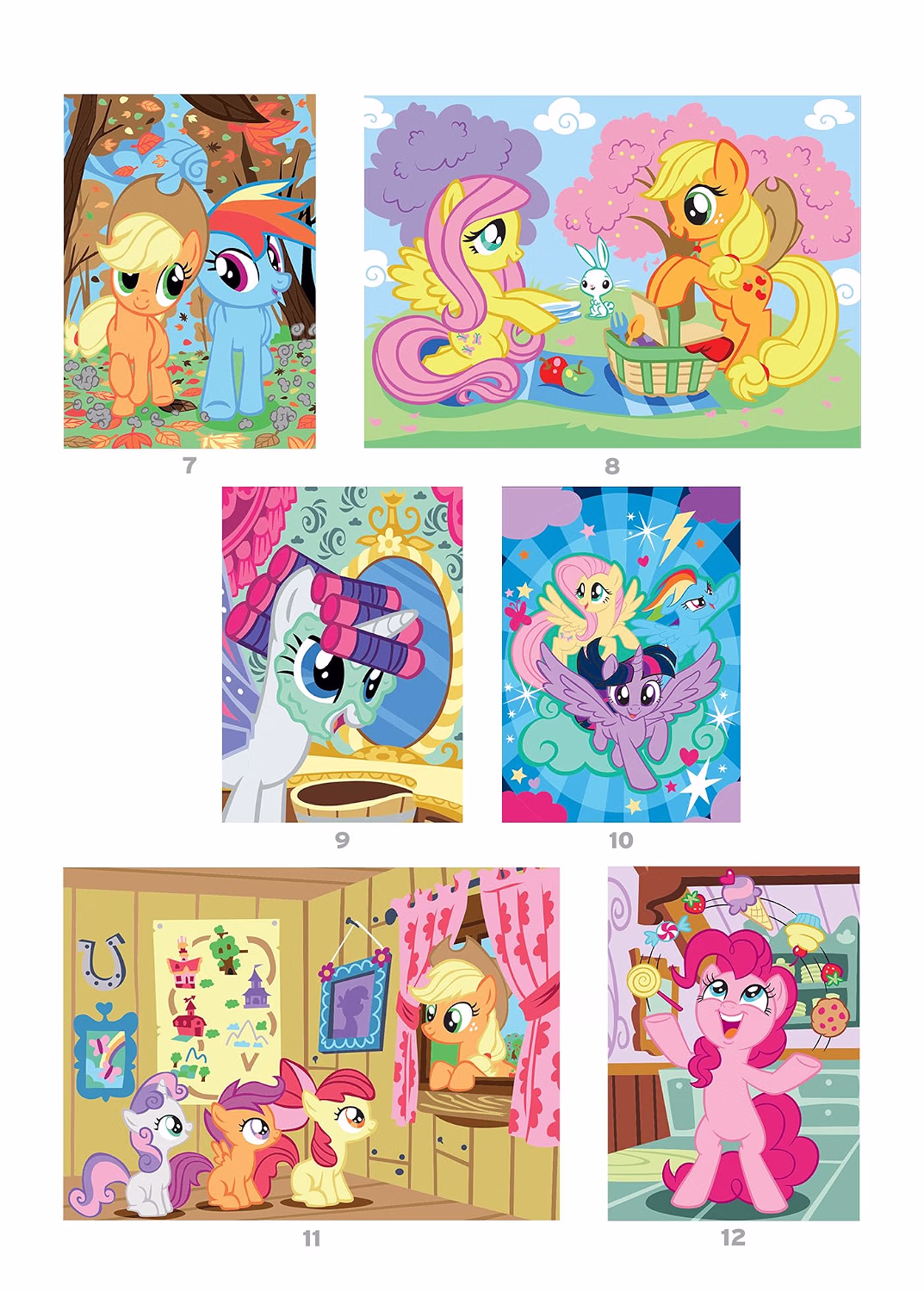 Coloriages Mystères - My Little Pony