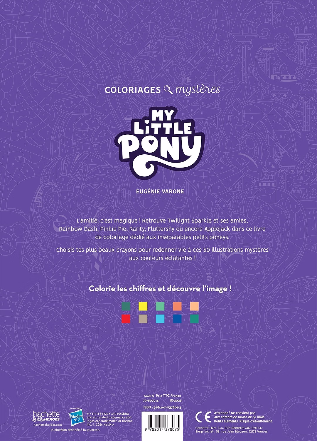 Coloriages Mystères - My Little Pony