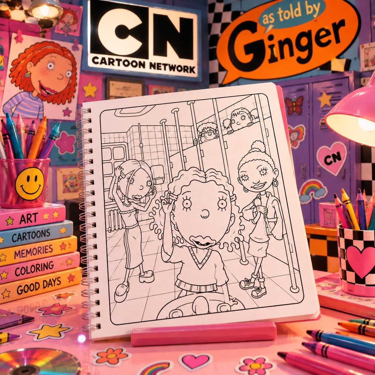 Color My Childhood coloring book