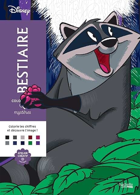 Bestiaire coloriage mystere