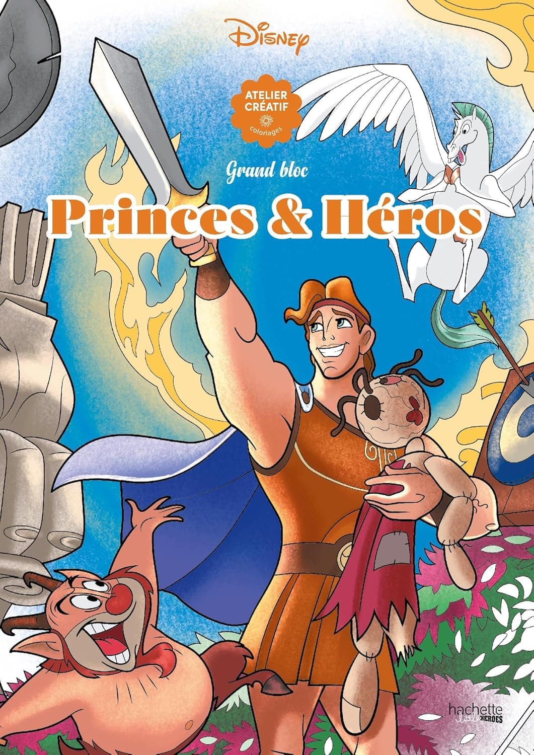 Princes et héros Coloring book