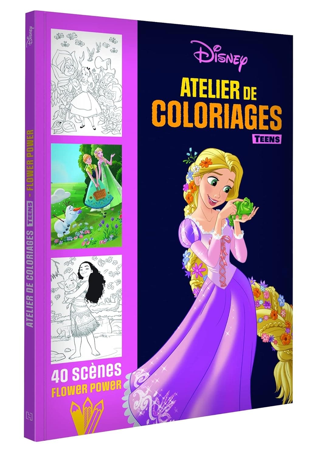 DISNEY TEENS - Atelier de coloriages- Flower Power