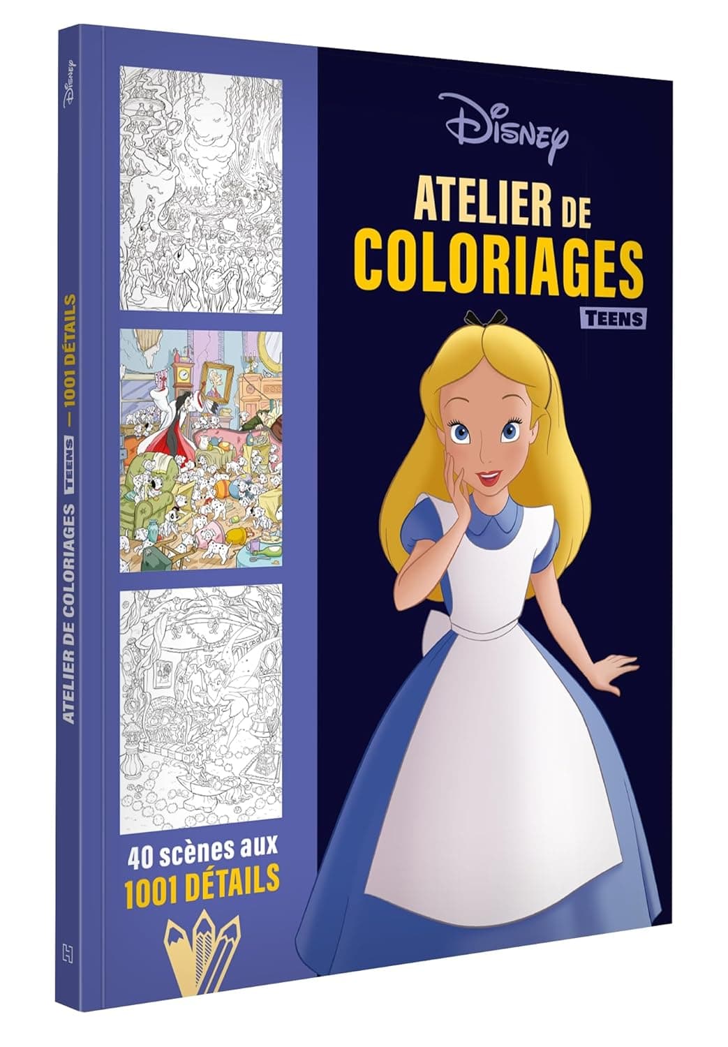 DISNEY TEENS - Atelier de coloriages-1001 Détails