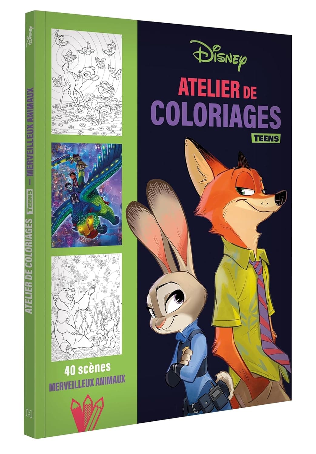 DISNEY TEENS - Atelier de coloriages - Merveilleux Animaux
