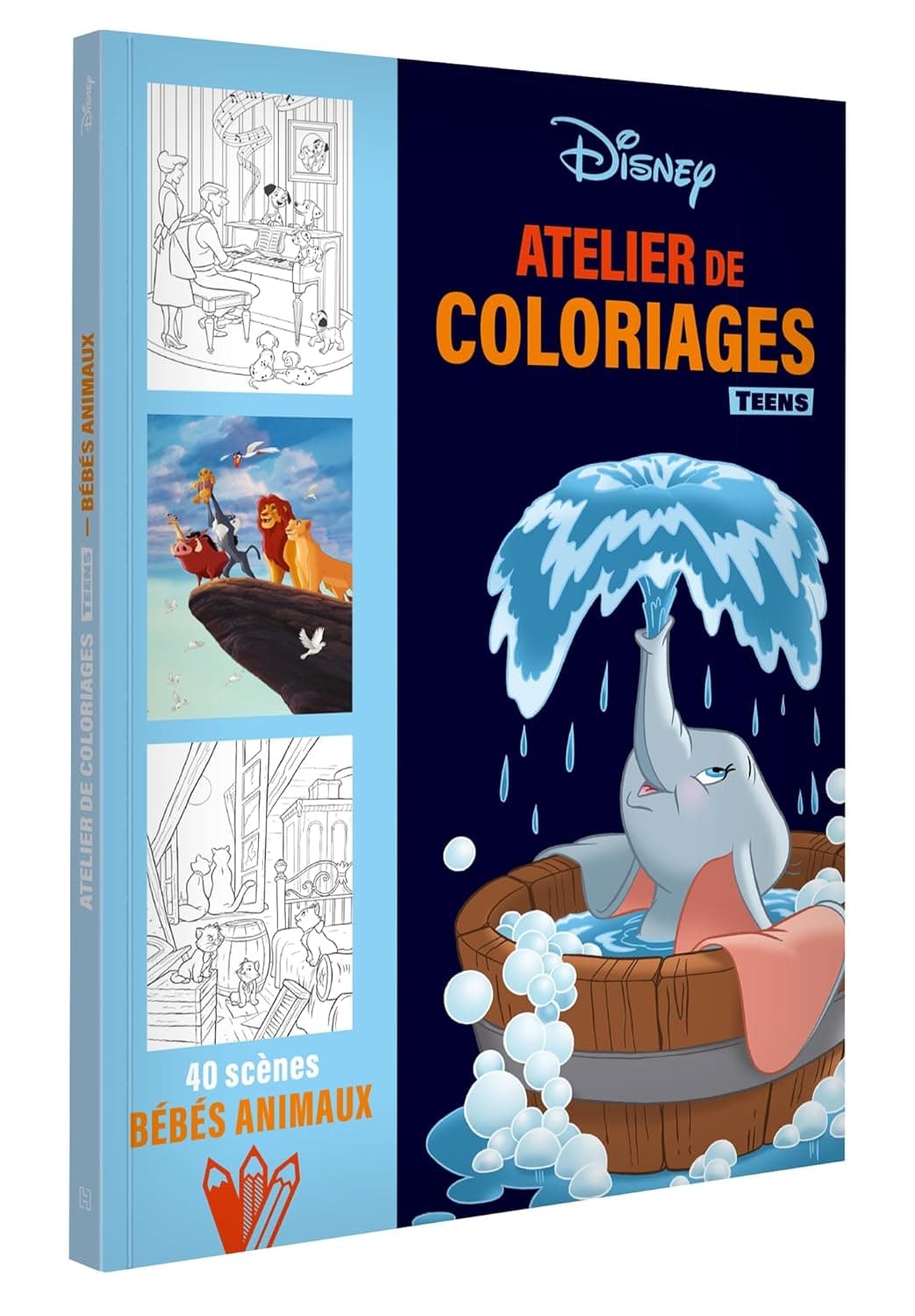 DISNEY TEENS - Atelier de coloriages- Les Bébés Animaux