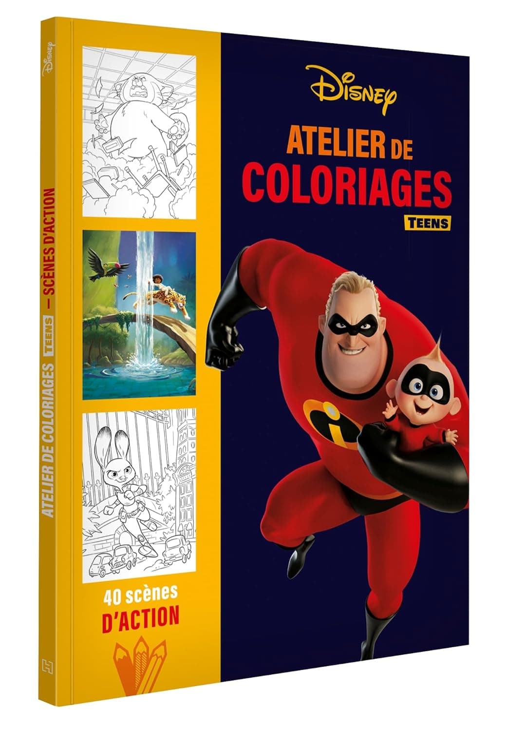 DISNEY TEENS - Atelier de coloriages-Scènes d'action