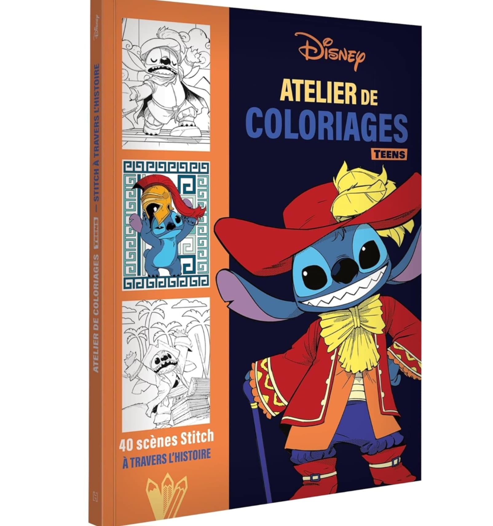 DISNEY TEENS - Atelier de coloriages-Stitch à travers l'Histoire