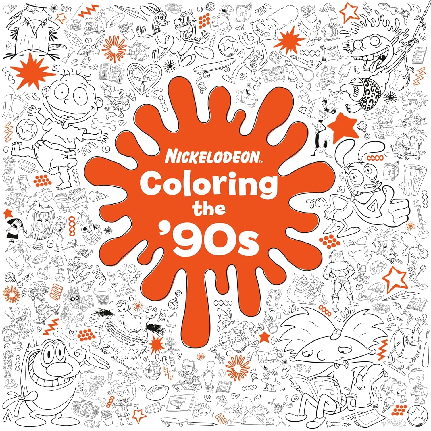 Coloring the 90s Nickelodeon