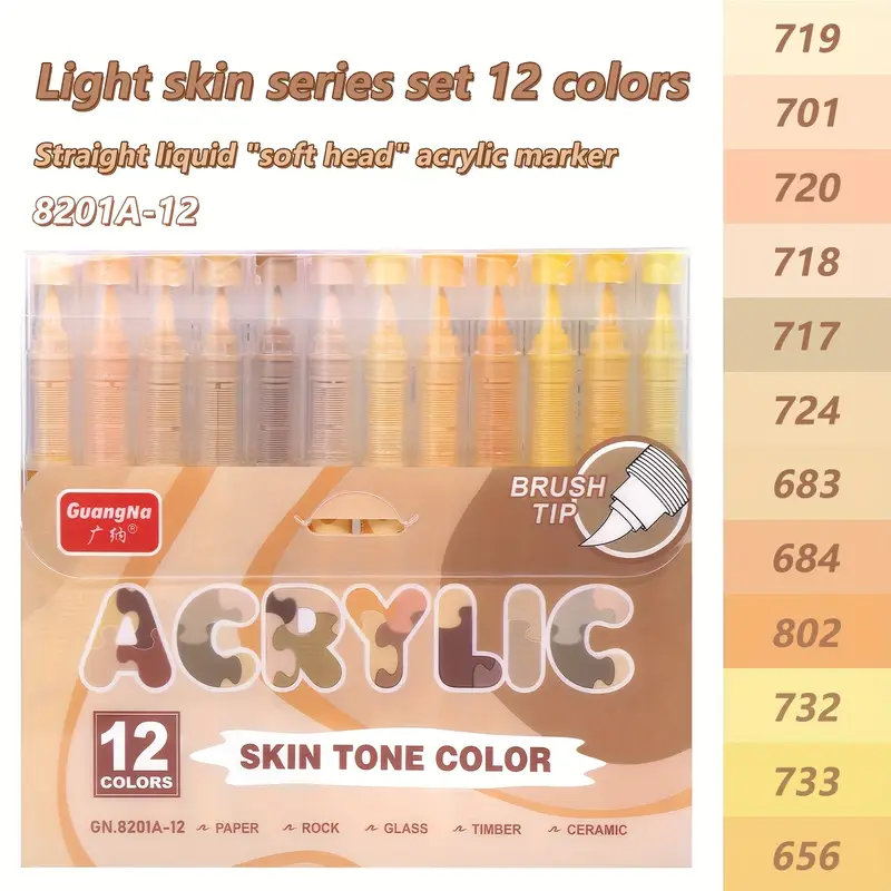 GuangNa light skin tones