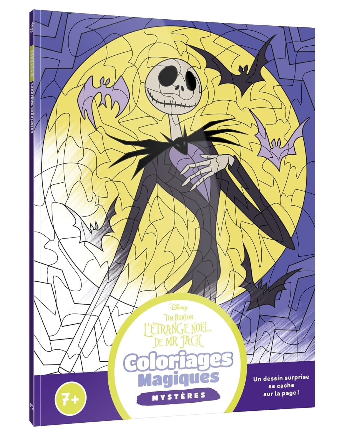 L'étrange Noël de Mr. Jack: Coloriages magiques mystères