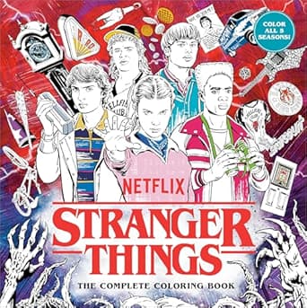Stranger Things: The Complete Coloring Book (Color All Five Seasons!)