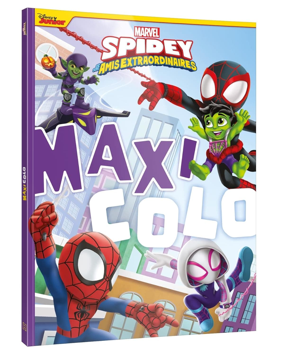 SPIDEY ET SES AMIS EXTRAORDINAIRES - Maxi Colo (Spidey and His Amazing Friends – Maxi Coloring)