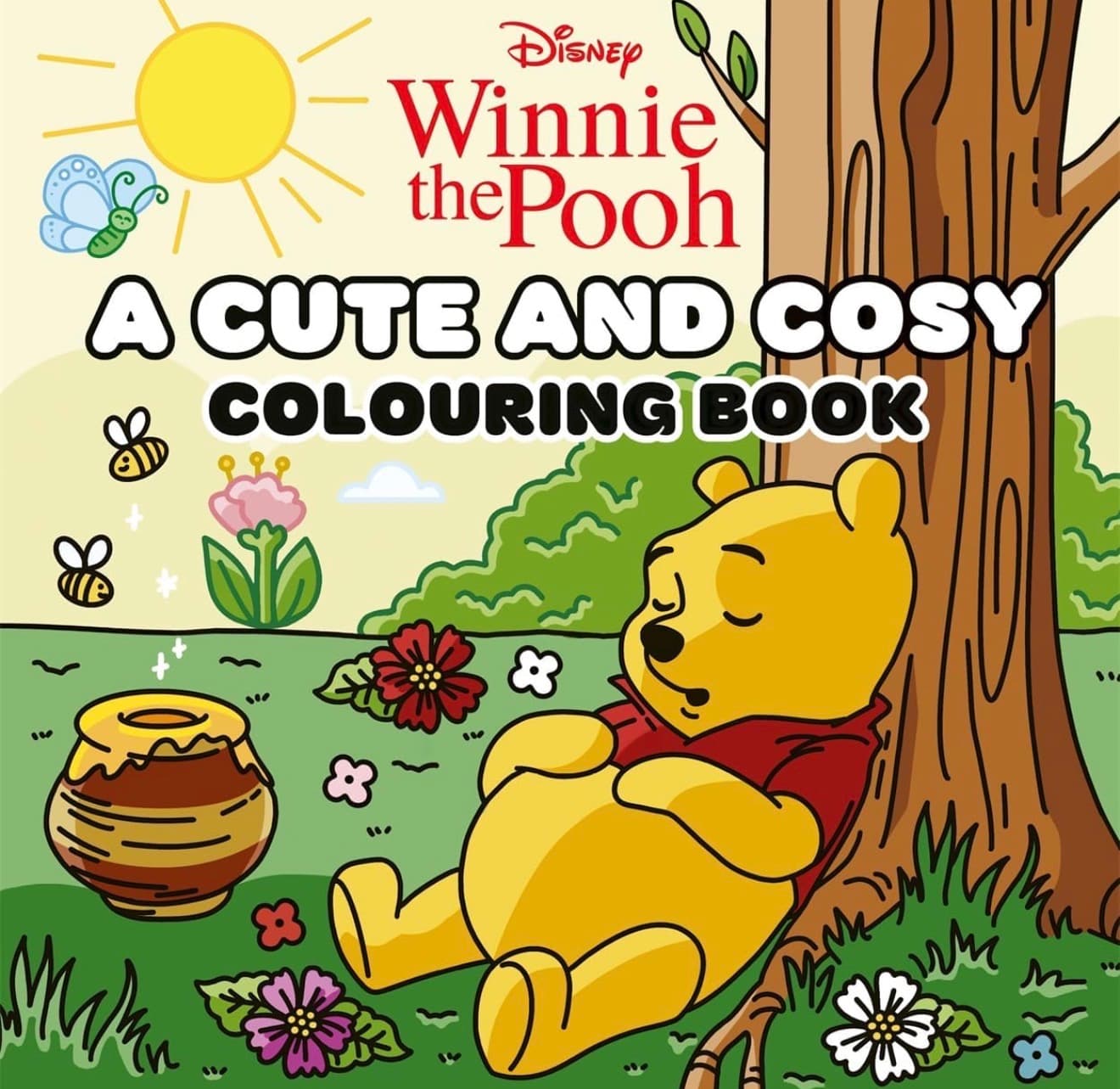 Disney Winnie the Pooh: A Cute and Cosy Colouring Book