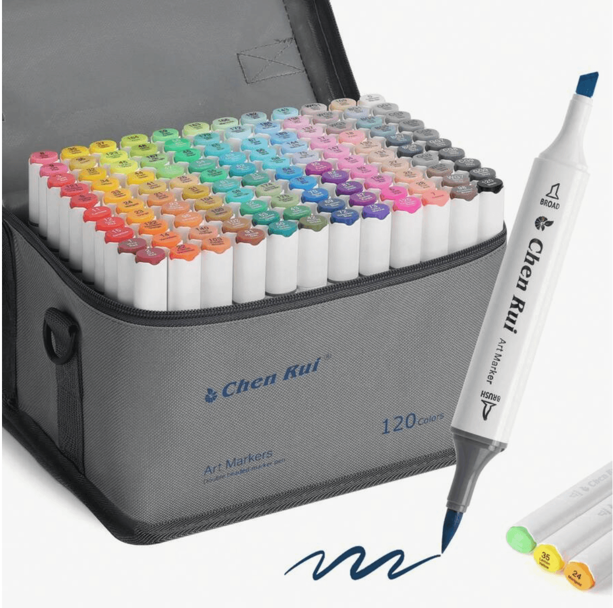 Chen Rui Alcohol markers 120 colors - new edition