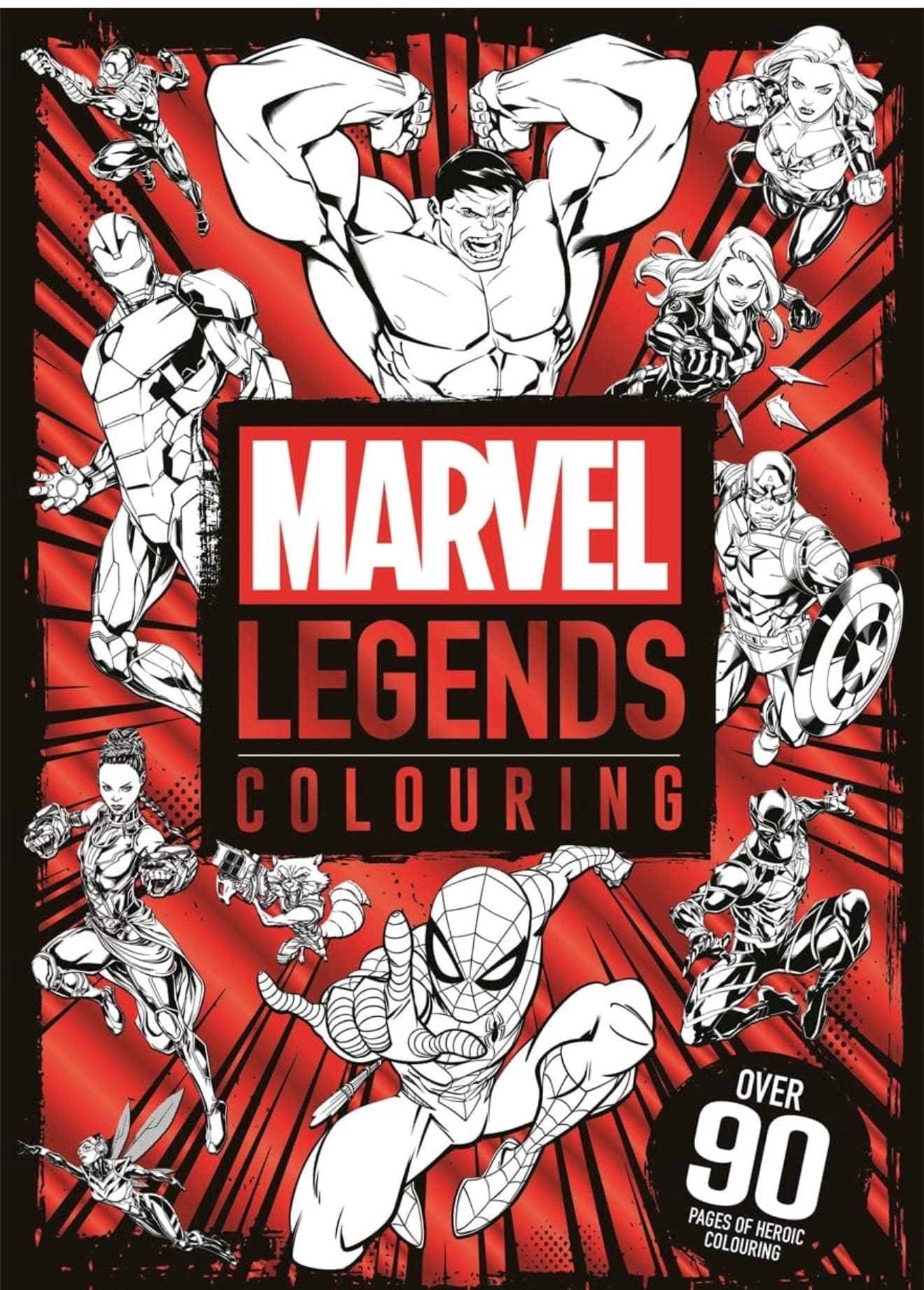 Marvel Legends Colouring