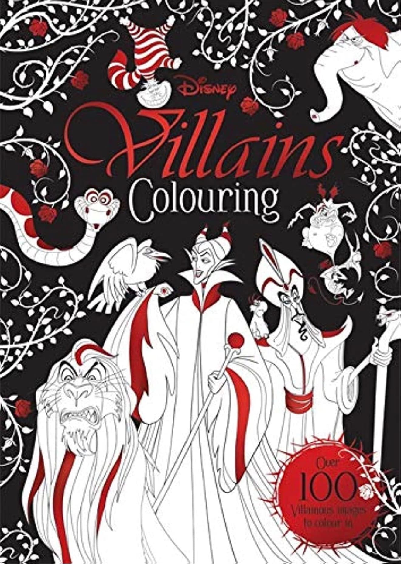 Villains Colouring