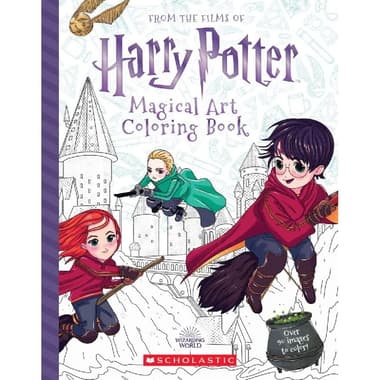 Harry Potter Magical Art coloring Book