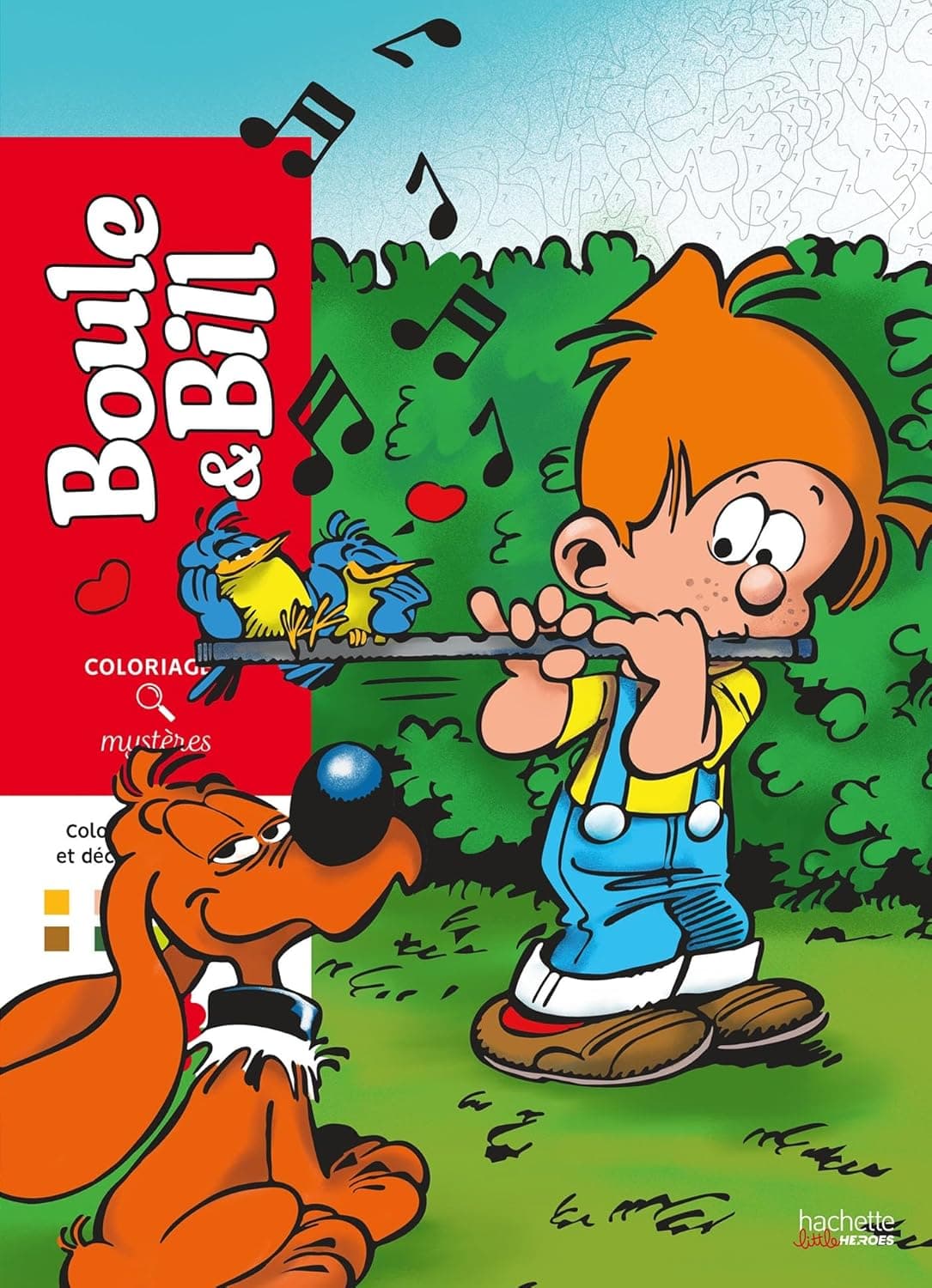Boule & Bill Mystery Coloring Book
