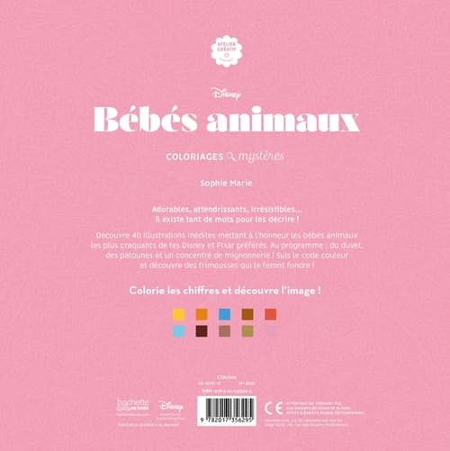 Grand Carré – Bébés Animaux (Large Square – Baby Animals)