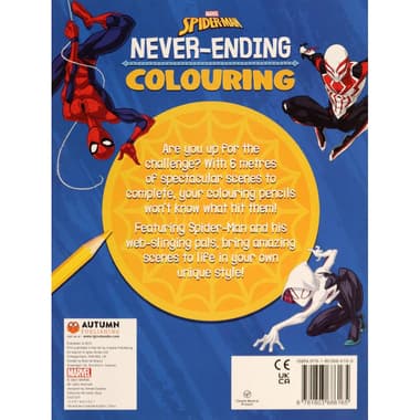 Never-Ending Coloring - Spiderman