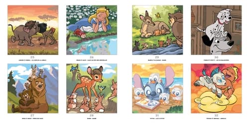 Grand Carré – Bébés Animaux (Large Square – Baby Animals)